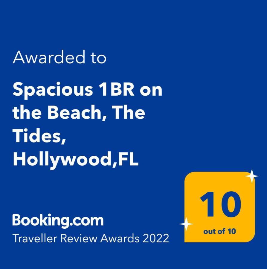 Spacious 1Br On The Beach, The Tides, Hollywood,Fl Zewnętrze zdjęcie